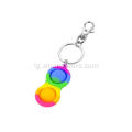 Finger Bubble Music Keychain Хояндаҳои пешрави